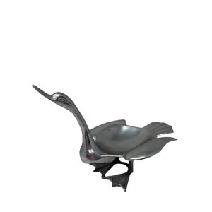 Mid Century Swan Goose Trinket Candy Bowl Home Decor